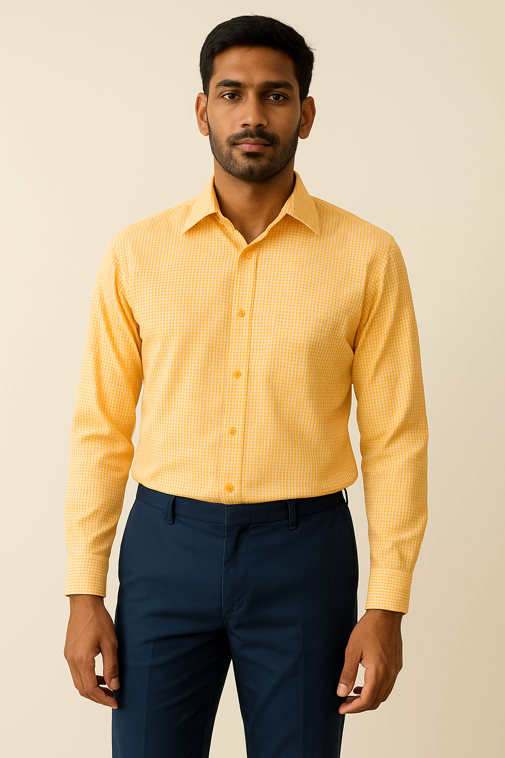 Yellow GDA Dress for Men
